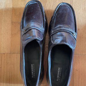 Formal Florsheim shoes in leather